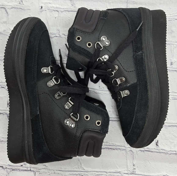 These Boots Were Made For Walk Keds Midland Lace-up Wedge Boots Hiking Size 6.5 - Picture 12 of 16